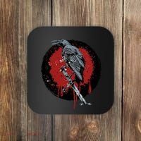 Raven On Sword Coaster thumb 0