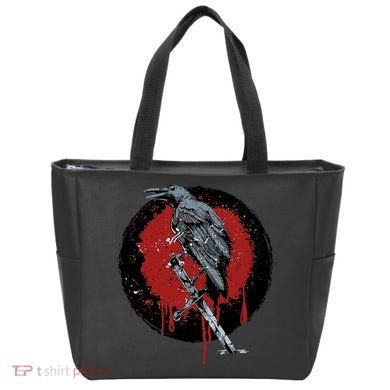 Raven On Sword Bag