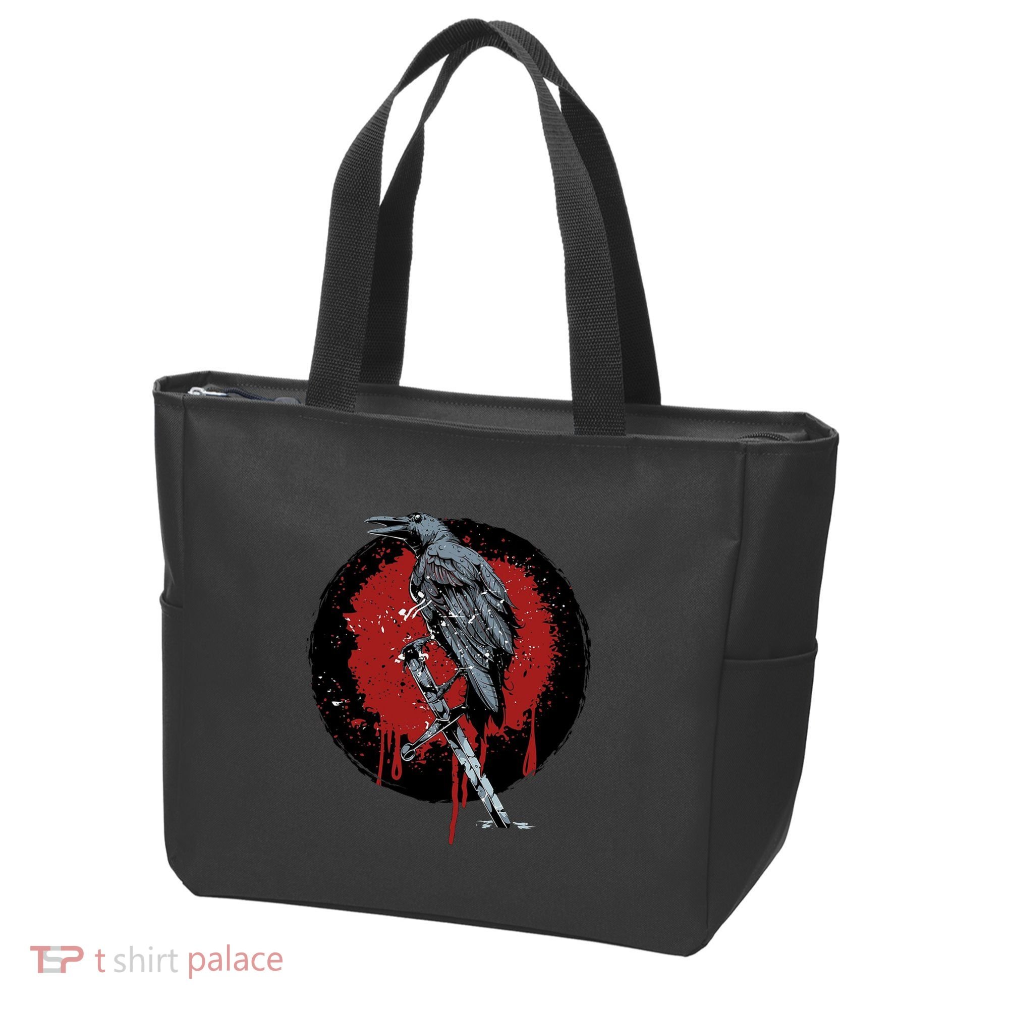 Raven On Sword Bag
