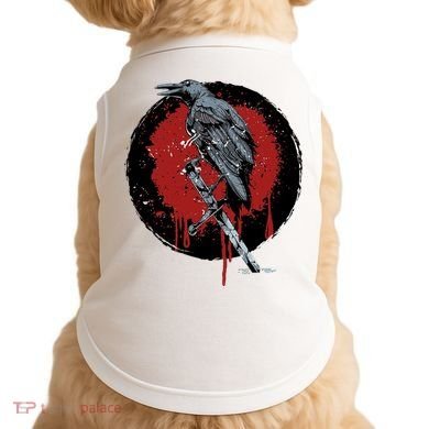 Raven On Sword Doggie Tank
