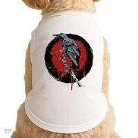 Raven On Sword Doggie Tank thumb 0