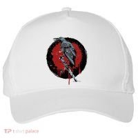 Raven On Sword Five-Panel Snapback Cap thumb 0