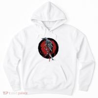 Raven On Sword Hoodie thumb 0