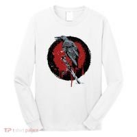 Raven On Sword Long Sleeve Shirt thumb 0