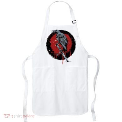 Raven On Sword Apron