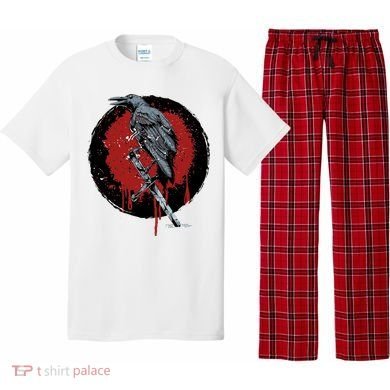 Raven On Sword Pajama Set