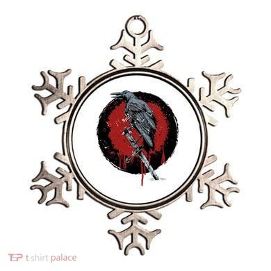 Raven On Sword Ornament