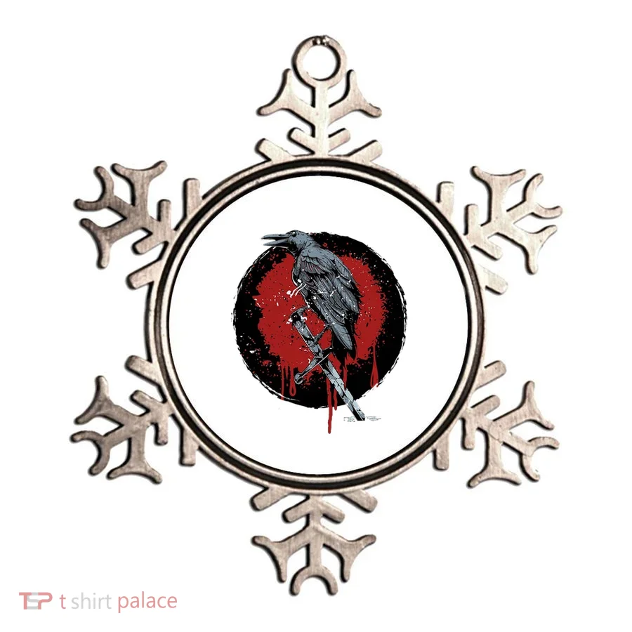 Raven On Sword Ornament