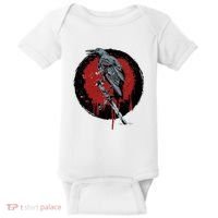 Raven On Sword Baby Bodysuit thumb 0