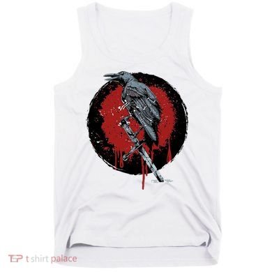 Raven On Sword Tank Top