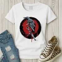 Raven On Sword Women's T-Shirt thumb 3