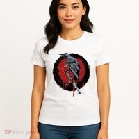 Raven On Sword Women's T-Shirt thumb 4