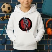 Raven On Sword Kids Hoodie thumb 2