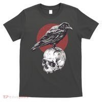 Raven On Skull T-Shirt thumb 0