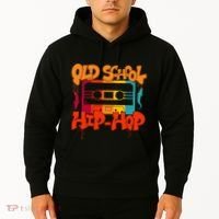 Retro Old School Hip Hop 80s 90s Graffiti Cassette Hoodie thumb 2