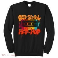 Retro Old School Hip Hop 80s 90s Graffiti Cassette Sweatshirt thumb 0