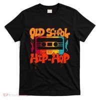 Retro Old School Hip Hop 80s 90s Graffiti Cassette T-Shirt thumb 0