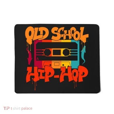 Retro Old School Hip Hop 80s 90s Graffiti Cassette Mousepad