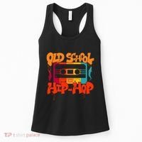 Retro Old School Hip Hop 80s 90s Graffiti Cassette Women's Tank Top thumb 0