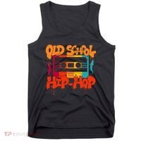 Retro Old School Hip Hop 80s 90s Graffiti Cassette Tank Top thumb 0