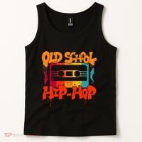 Retro Old School Hip Hop 80s 90s Graffiti Cassette Tank Top thumb 2