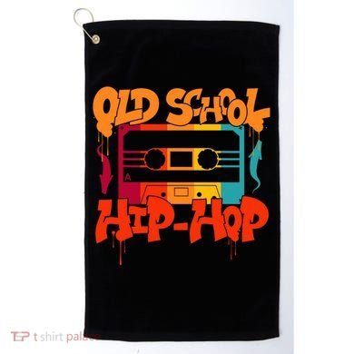 Retro Old School Hip Hop 80s 90s Graffiti Cassette Golf Towel