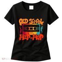 Retro Old School Hip Hop 80s 90s Graffiti Cassette Women's T-Shirt thumb 0