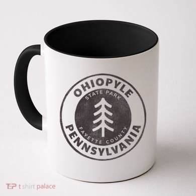 Retro Ohiopyle State Park Pennsylvania Souvenir Design Meaningful Gift Coffee Mug