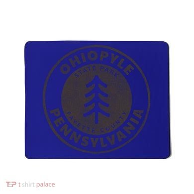 Retro Ohiopyle State Park Pennsylvania Souvenir Design Meaningful Gift Mousepad