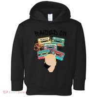 Raised On Slim Retro Cassettes Hip Hop Toddler Hoodie thumb 0