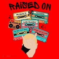 Raised On Slim Retro Cassettes Hip Hop Santa Hat thumb 1