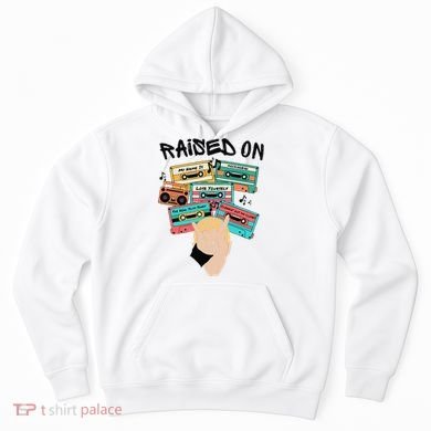 Raised On Slim Retro Cassettes Hip Hop Hoodie