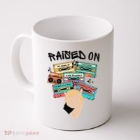 Raised On Slim Retro Cassettes Hip Hop Coffee Mug thumb 0