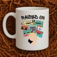 Raised On Slim Retro Cassettes Hip Hop Coffee Mug thumb 2