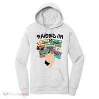 Raised On Slim Retro Cassettes Hip Hop Women's Hoodie thumb 0