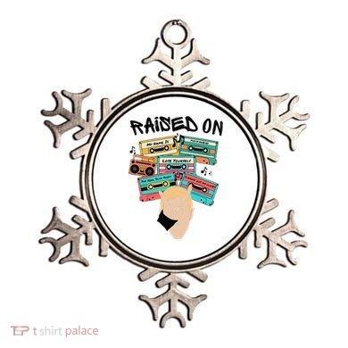 Raised On Slim Retro Cassettes Hip Hop Ornament
