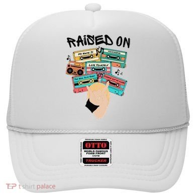 Raised On Slim Retro Cassettes Hip Hop Hat