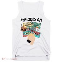 Raised On Slim Retro Cassettes Hip Hop Tank Top thumb 0