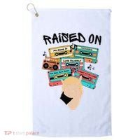 Raised On Slim Retro Cassettes Hip Hop Golf Towel thumb 0