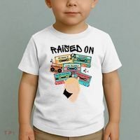 Raised On Slim Retro Cassettes Hip Hop Toddler T-Shirt thumb 2