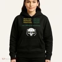 Reactor Online Sensors Online Weapons Online All Systems Nom Hoodie thumb 5