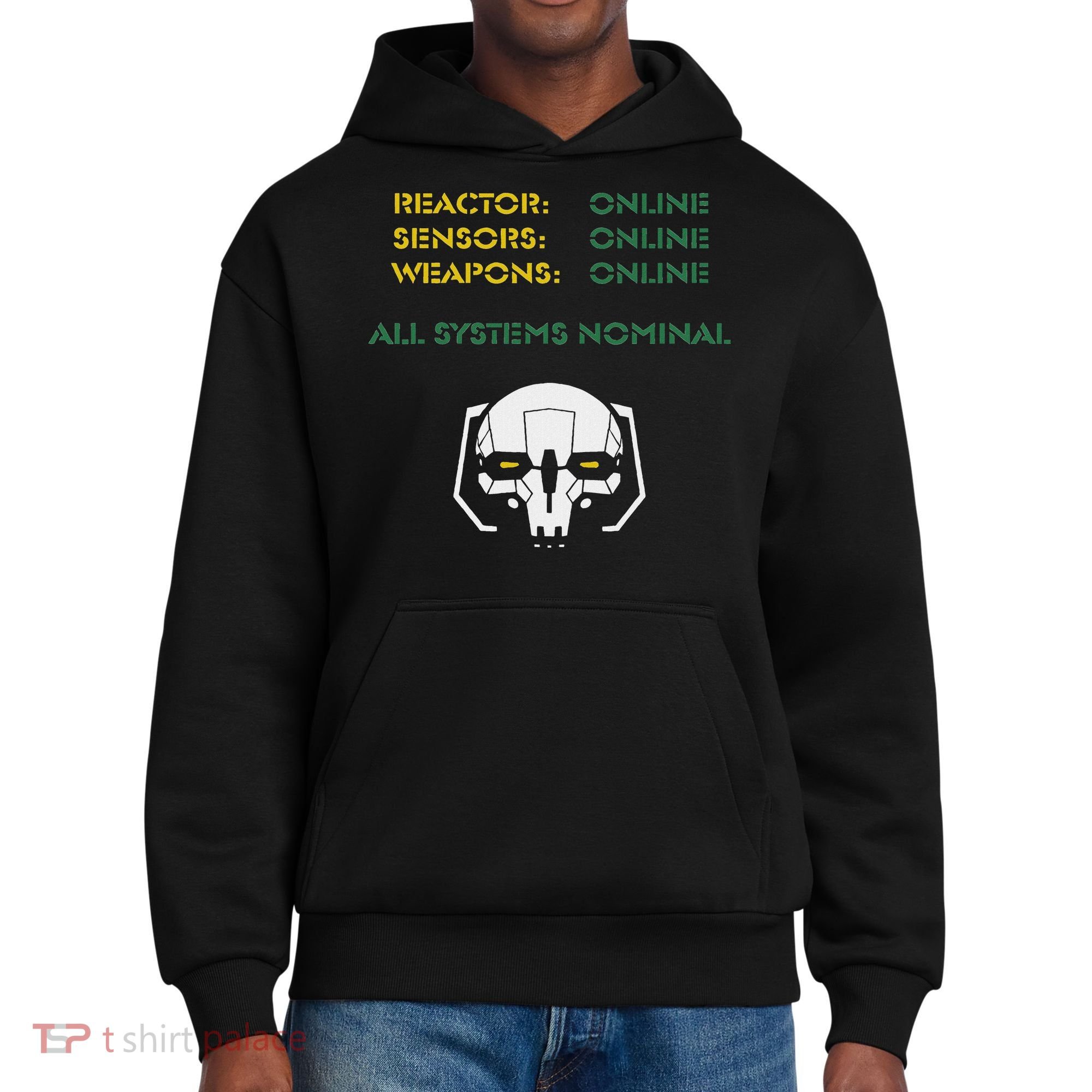 Reactor Online Sensors Online Weapons Online All Systems Nom District V.I.T. Heavyweight Hoodie