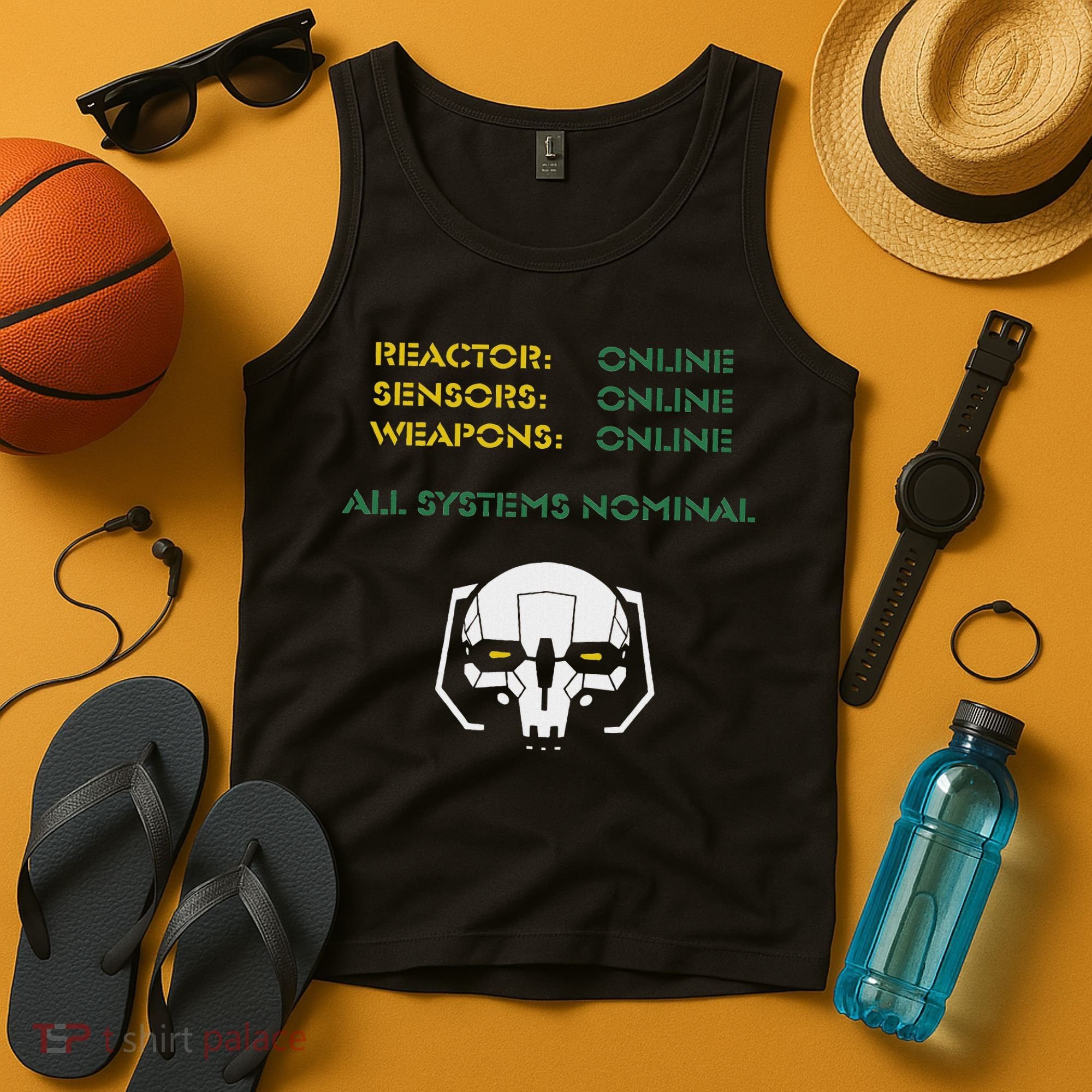 Reactor Online Sensors Online Weapons Online All Systems Nom Tank Top