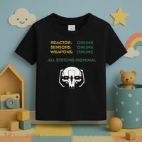 Reactor Online Sensors Online Weapons Online All Systems Nom Toddler T-Shirt thumb 3