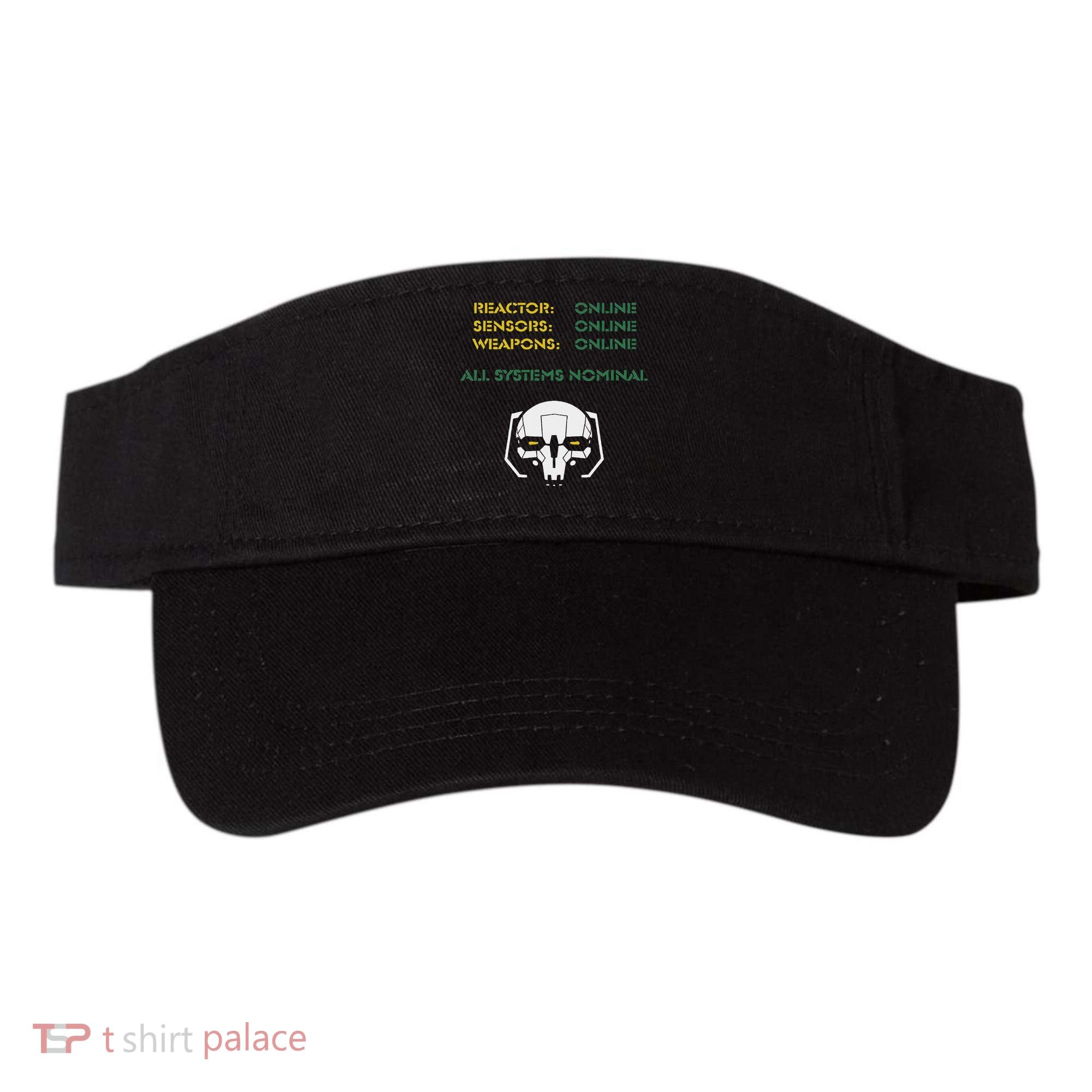 Reactor Online Sensors Online Weapons Online All Systems Nom Visor