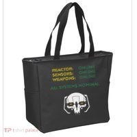 Reactor Online Sensors Online Weapons Online All Systems Nom Tote Bag thumb 2