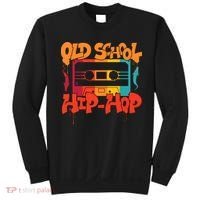 Retro Old School Hip Hop 80s 90s Graffiti Cassette Sweatshirt thumb 0