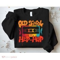 Retro Old School Hip Hop 80s 90s Graffiti Cassette Sweatshirt thumb 2