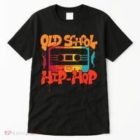 Retro Old School Hip Hop 80s 90s Graffiti Cassette Tall T-Shirt thumb 0