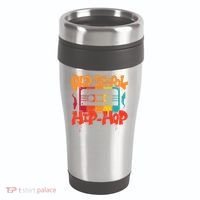 Retro Old School Hip Hop 80s 90s Graffiti Cassette 16oz Travel Tumbler thumb 0